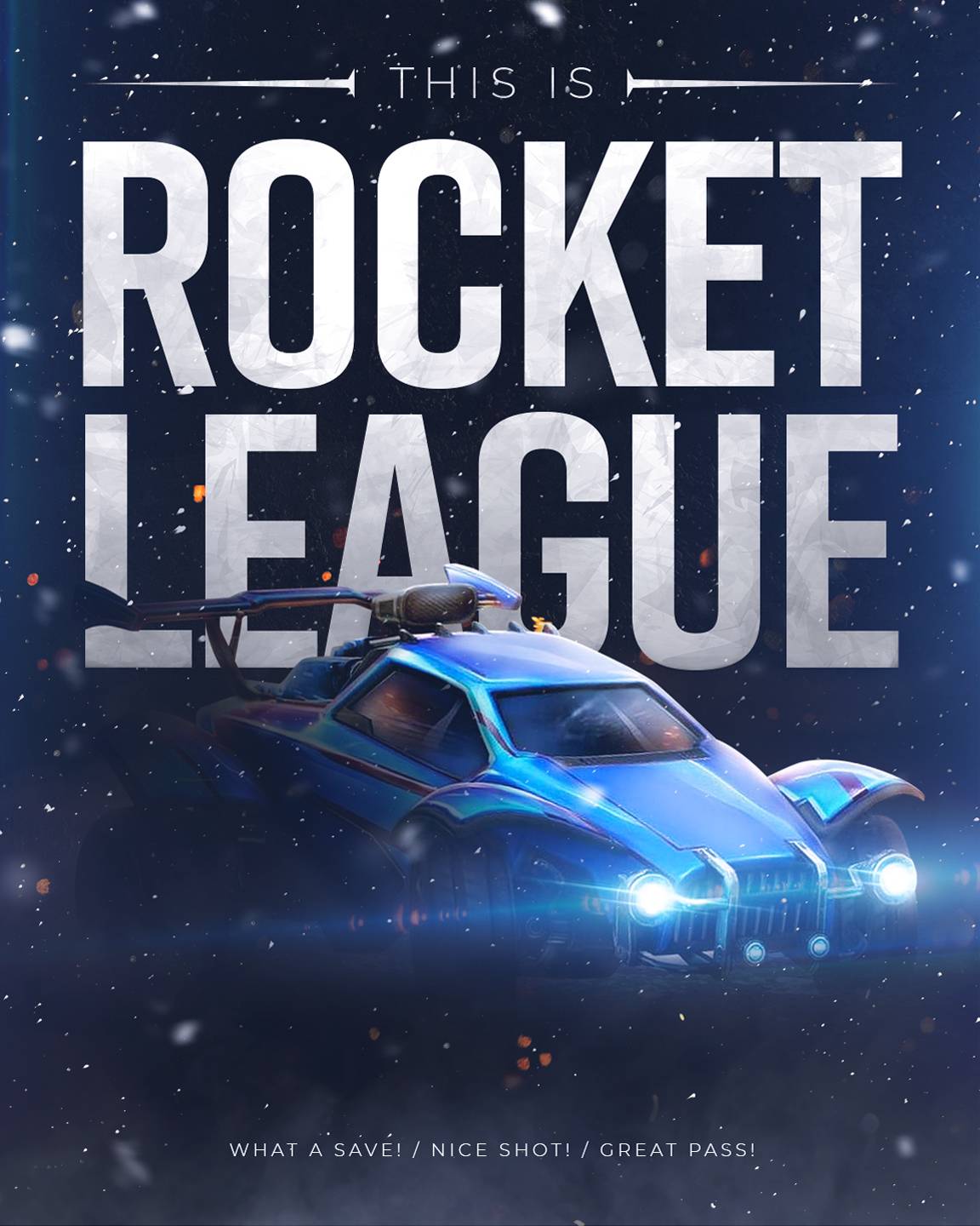 Rocket League Poster Edit